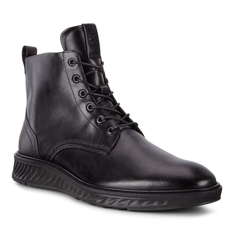 Men Boots Ecco St.1 Hybrid - Business Shoe Black - India YCLNJZ754